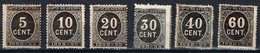 Impuesto De Guerra 1898-99, 5,10,20,30,40 Y 60 Cts - Kriegssteuermarken