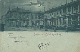 SUPERBE CPA GRUSS AUS BAD HOMBOURG KURHAUS 1899 - Bad Homburg