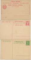 SUISSE - 3 ENTIERS POSTAUX NEUF - ANNEE 1885-1891- - Postwaardestukken