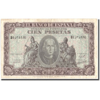 Billet, Espagne, 100 Pesetas, 1940, 1940-01-09, KM:118a, TTB - 100 Pesetas