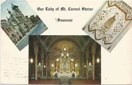 X3345 New York - Our Lady Of Mount Carmel Church / Viaggiata 1969 - Églises