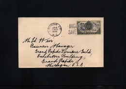 New Zealand 1946 Interesting Letter - Brieven En Documenten