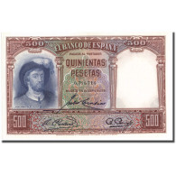 Billet, Espagne, 500 Pesetas, 1931, 1931-04-25, KM:84, SUP - 500 Peseten