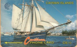Cayman Island - CAY-8B, GPT, 8CCIB, Sailing Ship, 10$, 30,000ex, 1994, Used - Iles Cayman