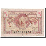 France, 5 Francs, 1947, B, Fayette:VF29.1, KM:M6a - 1947 Tesoro Francese