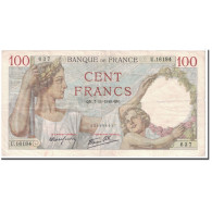 France, 100 Francs, 1940, 1940-11-07, TTB, Fayette:26.40, KM:94 - 100 F 1939-1942 ''Sully''