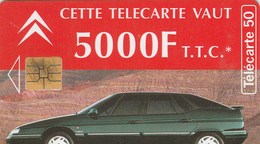 TELECARTE 50...CETTE TELECARTE VAUT 5000F  T.T.C.  CITROEN   ROMANS - 50 Unidades