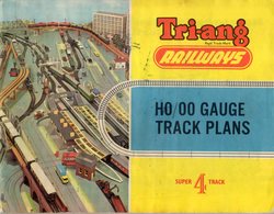 Catalogue TRIANG RAILWAYS Track Plans 1963 HO OO - Anglais