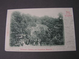 Gatshaus Am Trusenthal Nach Walschleben In Sachsen 1902 - Schmalkalden