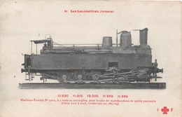 ¤¤   -   Les Locomotives  -  Machine Pour Train De Marchandises De Petits Parcours (Orléans)   -   ¤¤ - Trenes