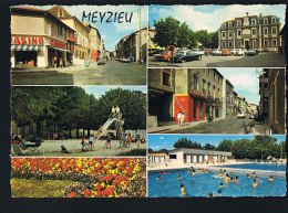 MEYZIEU - Rhone - Multivues  (6)-  écrite Au Verso 1970 - Meyzieu