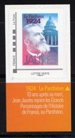 France 2016. Issu Du Collector Jean Jaurès.Au Panthéon 1924** - Collectors