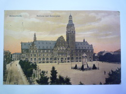 REMSCHEID  :  RATHAUS  Und  KAISERPLATZ   1907    - Remscheid