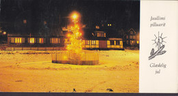 Greenland PPC Juullimi Pilluarit Glædelig Jul Julestemning På Torvet Qaqortoq JULIANEHÅB 1980 Cz. Slania, Christmas Seal - Groenland