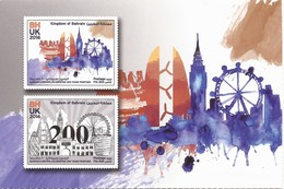 Bahrain 2016 - 200 Years With Britain - Mint Postcard - Bahrain