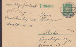 Germany Deutsche Reich Postal Stationery Ganzsache BERLIN - REICHENDORF 1925 Adler Eagle (2 Scans) - Cartoline