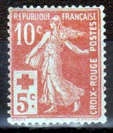 France 1914 Croix-Rouge - N° 147 ** Neuf TB - Premier Timbre De France Avec Surtaxe - Ongebruikt