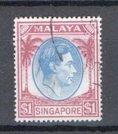 MALAYA SINGAPORE  1$ - Malaya (British Military Administration)