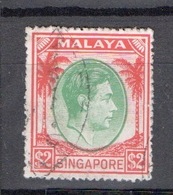 MALAYA SINGAPORE  2 $ - Malaya (British Military Administration)