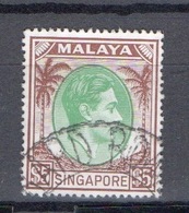 MALAYA SINGAPORE  5 $ - Malaya (British Military Administration)
