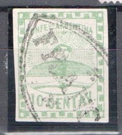 ONFE ON ARGENTINA  10 CENTAV  Annullo Ovale FRANCO - Used Stamps