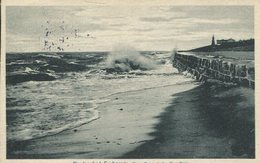 004492  Nordseebad Cuxhaven - Sturmflut Bei Der Kugelbake  1913 - Cuxhaven