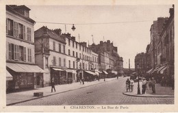 94 - CHARENTON - La Rue De Paris - Charenton Le Pont