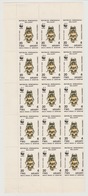 Madagascar Madagaskar 1988 Mi. 1157 WWF Insekten Insects Insectes MNH Block Of 15 RARE - Neufs