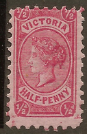 VICTORIA 1873 1/2d QV P12 SG 181 HM #AML42 - Ungebraucht