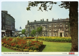 HARROGATE : ROYAL PARADE AND CROWN HOTEL (10 X 15cms Approx.) - Harrogate