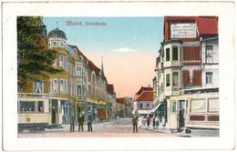 Moers Steinstrasse - & Tram - Mörs