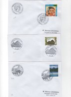 Mayotte   1997-2011 > Lot De 6 Lettres  1ier Jour   -  N°138-140-142-146-147-148 - Covers & Documents