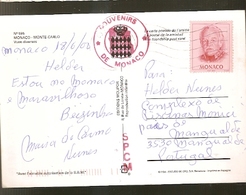 Monaco & Marcofilia, Monaco, Monte-Carlo, Multi-Vues, Mangualde Portugal 2000 (595) - Storia Postale