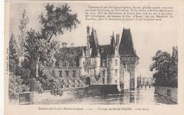 Cp , 28 , MAINTENON , Château , Côté Nord , XVe S. - Maintenon