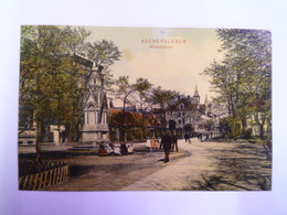 ASCHERSLEBEN  :  WILHELMSPLATZ   1907    - Aschersleben