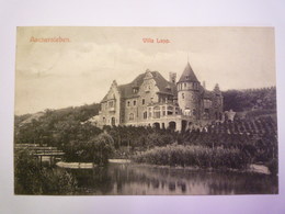 ASCHERSLEBEN  :  VILLA  LAPP   1907    - Aschersleben