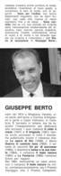 08041 "(TREVISO) MOGLIANO VENETO - GIUSEPPE BERTO" SEGNALIBRO. - Bookmarks