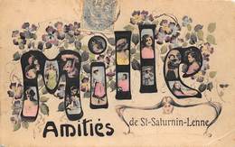 12-SAINT-SATURNIN-LENNE- MILLE AMITIES - Sonstige & Ohne Zuordnung