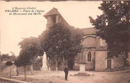 12-PALMAS- PLACE DE L'EGLISE ET MONUMENT AUX MORTS - Sonstige & Ohne Zuordnung