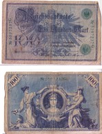 *BANCONOTA DA 100 MARCHI - GERMANIA - 1908 - 100 Mark