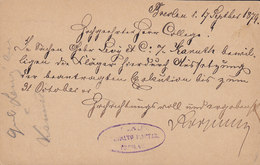 Poland Vorläufer Reichspost Postal Stationery Ganzsache BRESLAU 1879 WIEN Austria (2 Scans) - Postcards