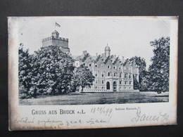 AK BRUCK A.d.Leitha Schloss Harrach 1899 ///  D*33420 - Bruck An Der Leitha