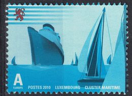 Luxembourg 2010 Sans Gomme Used Cluster Maritime - Neufs