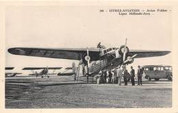 13-ISTRES-AVIATION - AVION FOKKER , LIGNE HOLLANDE-JAVA - Istres