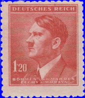 Bohême & Moravie 1942. ~ YT 84** - 1 K. 20 Hitler - Unused Stamps