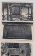 Tragédie De Bande 1944 Ardenne Martyre Destruction Guerre 40-45 Exécutions Par Les Nazis 5 Cartes E381 - Nassogne