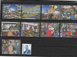 BELGIQUE 2671 à 2680 Oblitérés Rond - Used Stamps
