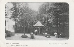 Delcampe - 94 - SAINT MANDE - Les Violettes Internat Du Lycée Fénelon Saint Mandé - Une Etude En Plein Air - Saint Mande