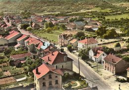 CPSM Dentelée - VIGNEULLES-les-HATTONCHATEL (55) - Vue Aérienne Du Bas Du Bourg En 1969 - Vigneulles Les Hattonchatel