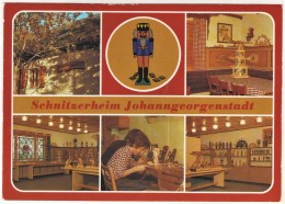 Johanngeorgenstadt - Mehrbildkarte 12    Schnitzerheim - Johanngeorgenstadt